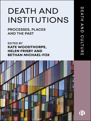 cover image of Death and Institutions